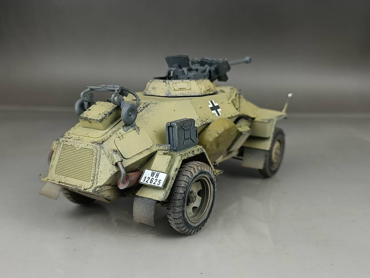 1/35 Germany sd.kfz 221 light equipment . car construction painted final product 