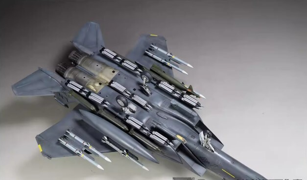 1/48 アメリカ空軍 F-15E 組立塗装済完成品_画像7