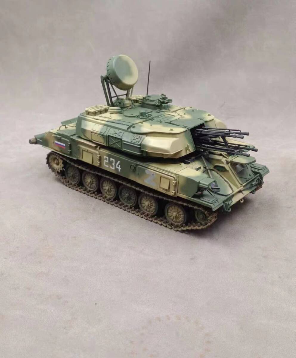 1/35 ロシア陸軍 ZSU-23-4M SHILKA 組立塗装済完成品_画像3