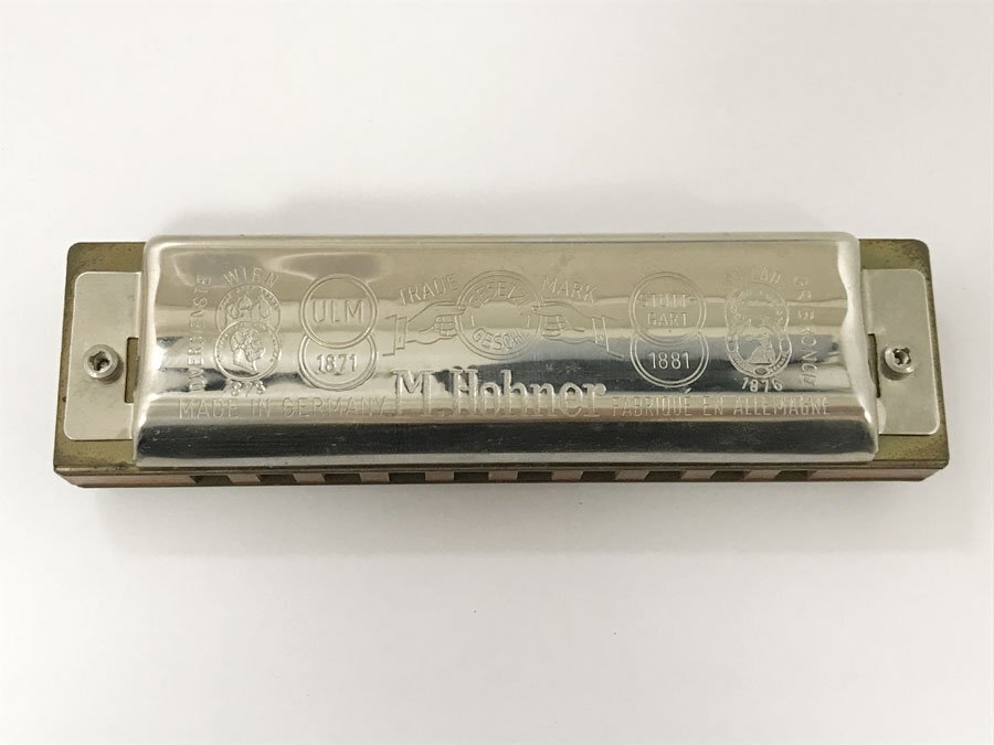 ☆中古☆M HOHNER ホーナー MS MARINE BAND ハーモニカ C調 10穴 1896 ドイツ製 ケース付きの画像3