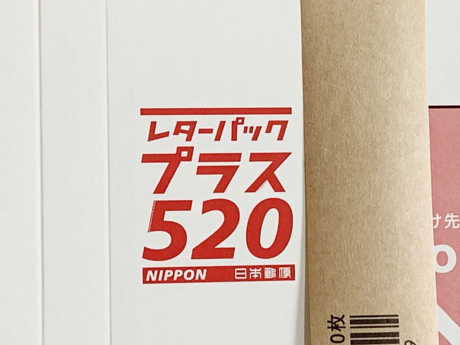 送料無料！レターパックプラス (520円) 100枚セット (20枚×5セット) 折らずに発送 レ-4の画像3