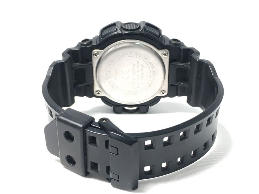 稼働品！ G-SHOCK GBA-400-1AJF 腕時計 G'MIX Bluetooth対応モデル Gショック ジーショック CASIO・箱・缶ケース付の画像8