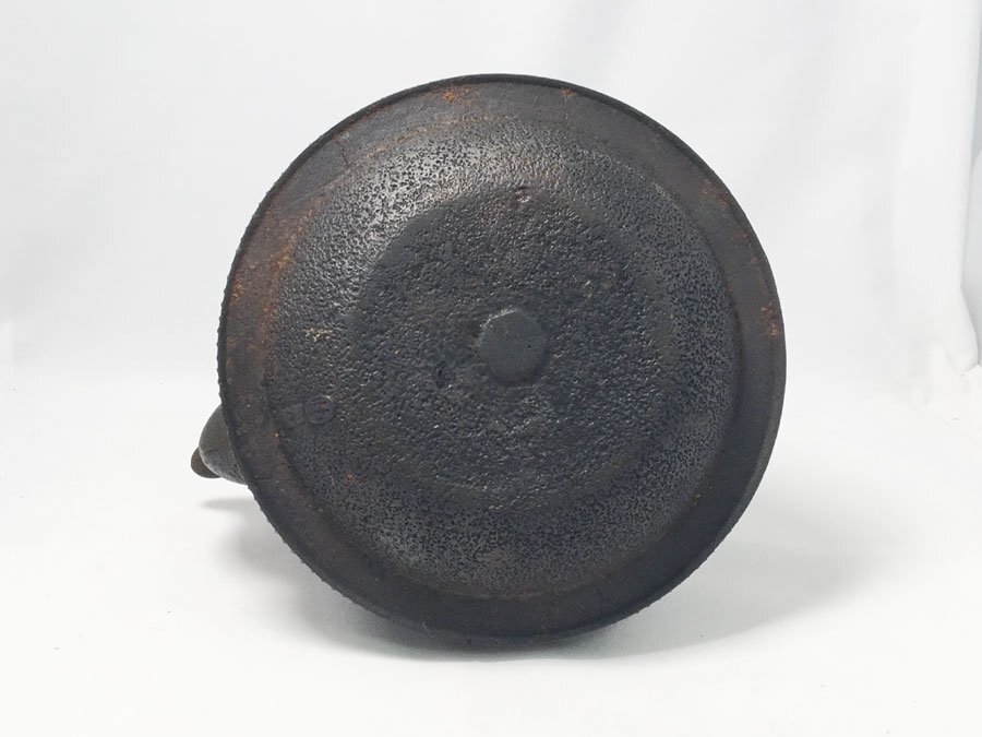 南部鉄器 鉄瓶 あられ模様 約2kg 鉄器 南部鉄瓶 茶道具 伝統工芸の画像5