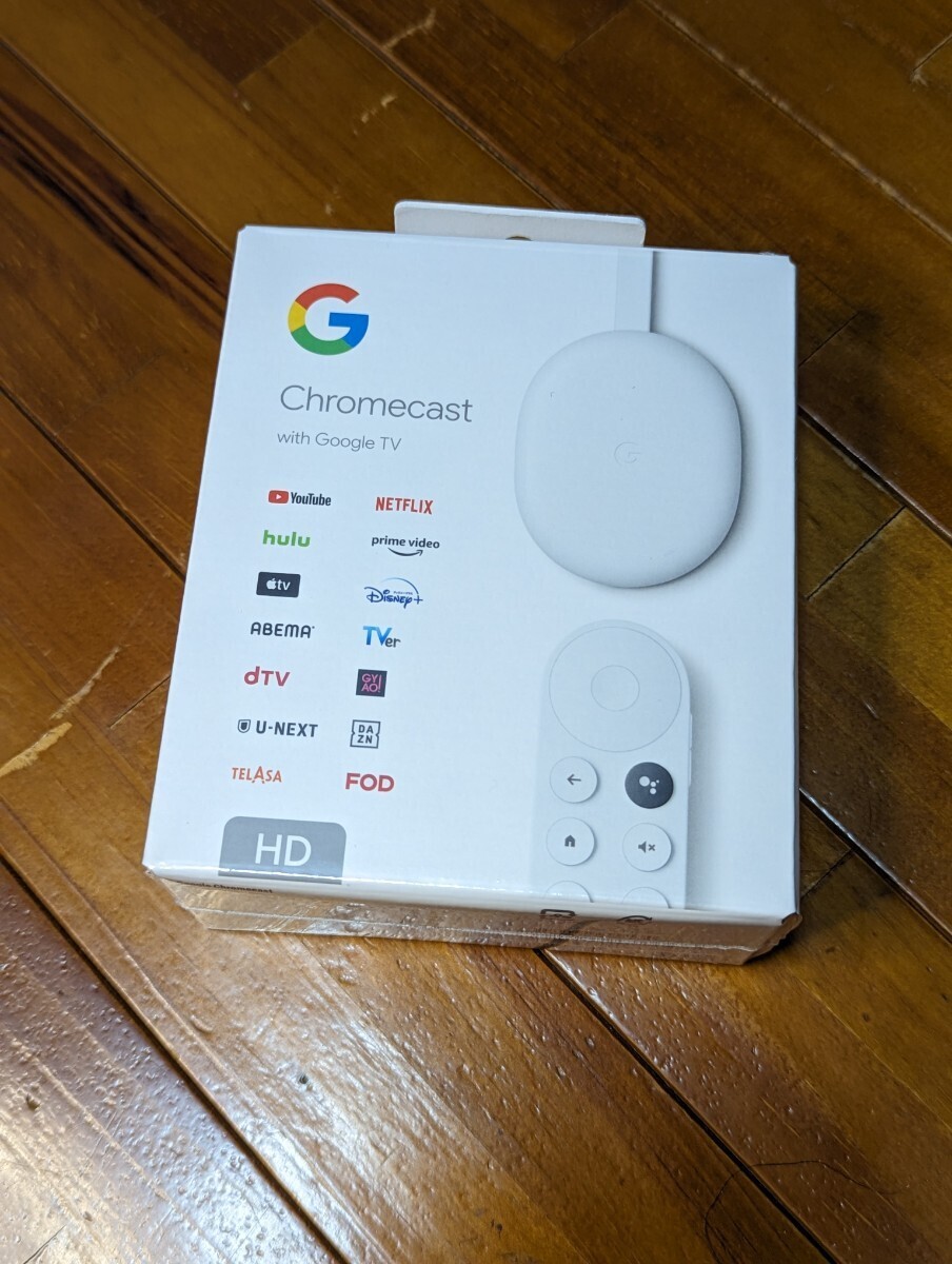 【新品未使用未開封品】Chromecast with Google TV【HD / GA03131-JP 】_画像1