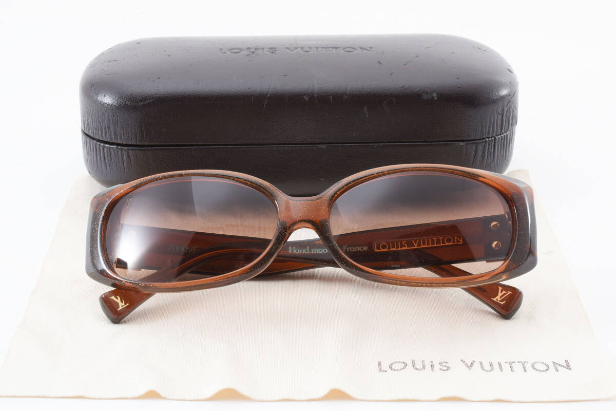  внешний вид красивый * оптика красивый * Louis Vuitton солнцезащитные очки spsonPM выцветание te-tomi L phone seZ0009E C0066 ламе Brown *2108662