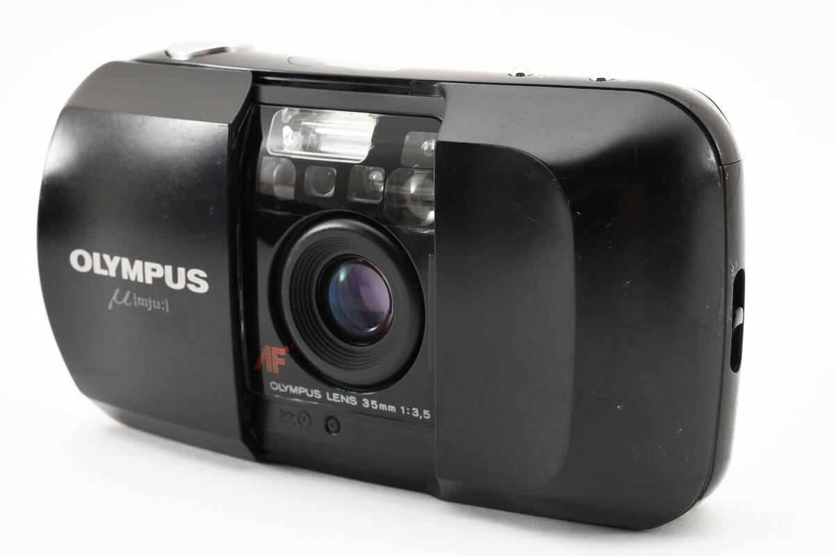 通電動作品・光学綺麗★OLYMPUS μ mju PANORAMA コンパクトフィルムカメラ オリンパス ミュー 現状品 2117828の画像2