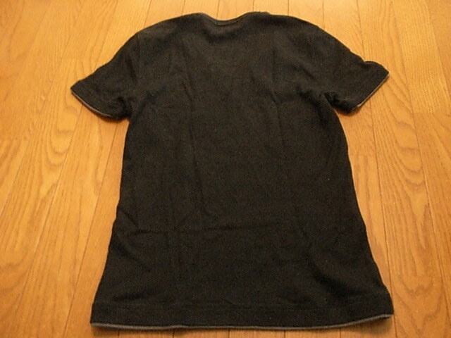 ニコルクラブフォーメン かっこいい半袖Tシャツ ブラック サイズ46（M程度）の画像2