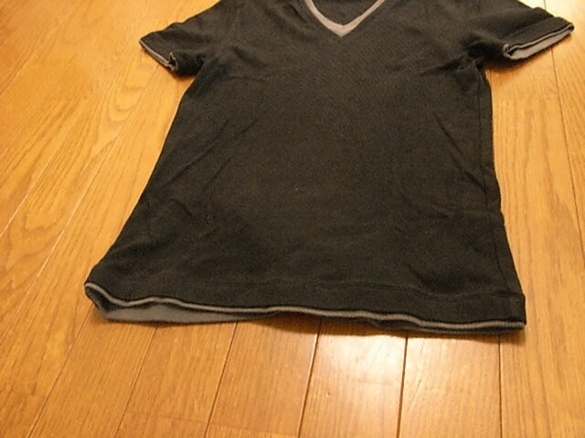 ニコルクラブフォーメン かっこいい半袖Tシャツ ブラック サイズ46（M程度）の画像7