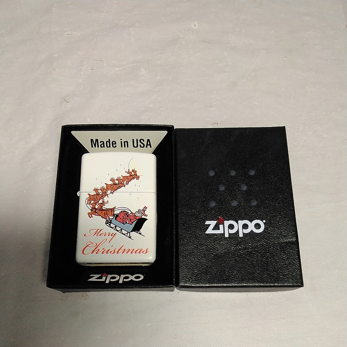 ZIPPO ジッポライター MERRY CHRISTMAS の画像1