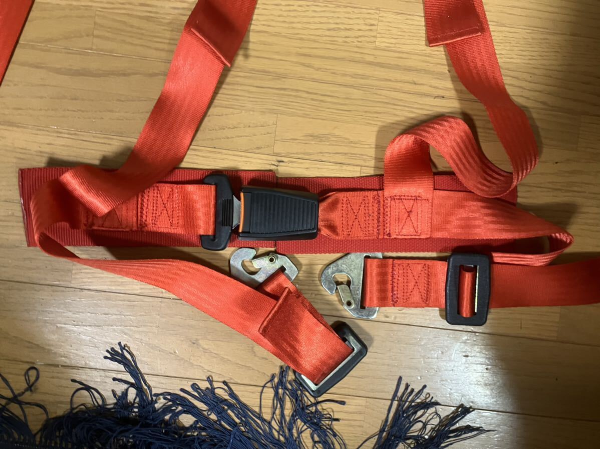 MOMO Corse SPRINT-A 4×3 4 -point type seat belt racing Harness that time thing unused goods 