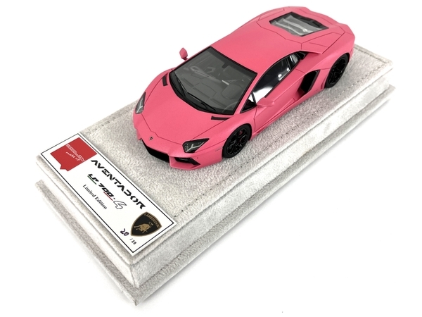 MAKE UP EMB 002D Lamborghini ランボルギーニ AVENTADOR LP700-4 30台限定 マットピンク 中古 美品 Y8716969_画像1