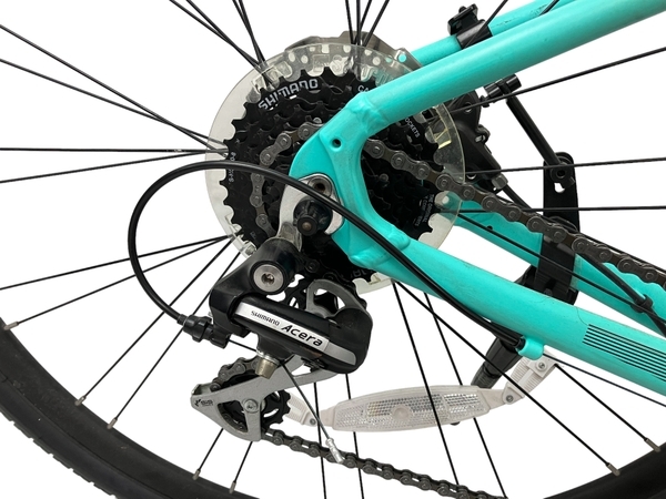 【動作保証】Bianchi ビアンキ C-SPORT2 DISC クロスバイク SHIMANO 3X8S サイズ51 2021年モデル 自転車 中古 N8410840の画像7