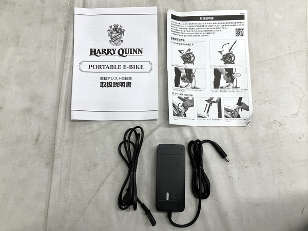 Harry Quinn PORTABLE E-BIKE 電動アシスト自転車 折畳 訳有 楽 Y8692385の画像2