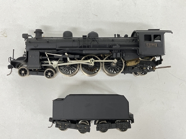 KTM C51 190 蒸気機関車 HOゲージ 鉄道模型 ジャンク S8718665_画像4