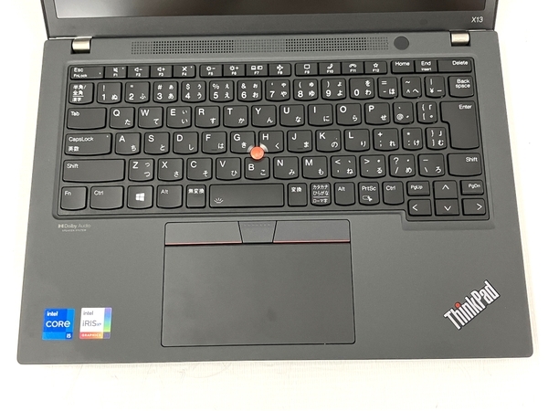 LENOVO ThinkPad X13 Gen 2 ノートパソコン Core i5-1135G7 16GB SSD 256GB WIN11 13.3インチ FHD 中古 美品 T8682940の画像4