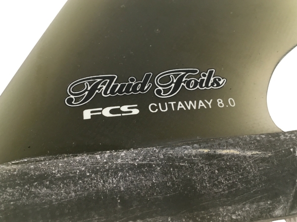 FCS FluidFoils CUTAWAY 8.0 フィン サーフボード スポーツ 中古 N8695875の画像6
