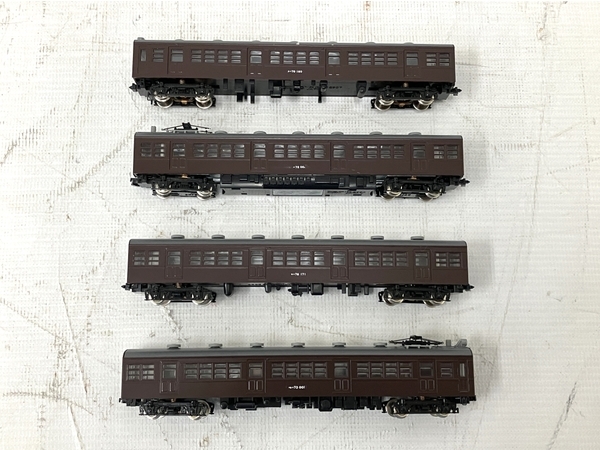 【動作保証】TOMIX 92067 国鉄 72 73形 通勤電車 基本セット 4両 トミックス Nゲージ 鉄道模型 中古 M8712517の画像5