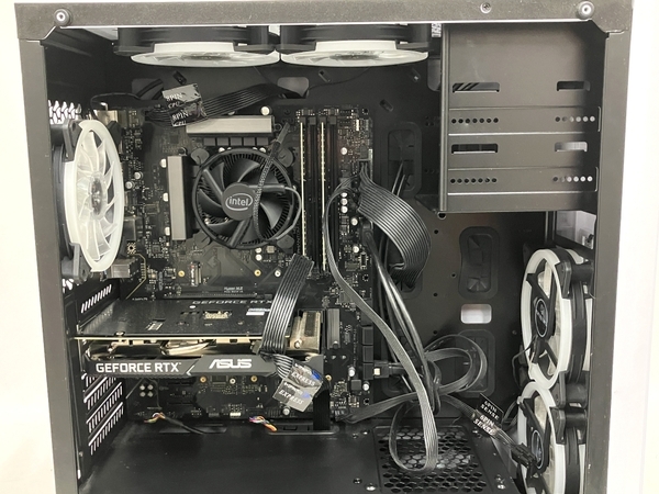 【動作保証】自作パソコン サーマルテイク デスクトップ パソコン i5-11400F 16GB SSD 1TB RTX 3050 OS無 中古 M8589822_画像7