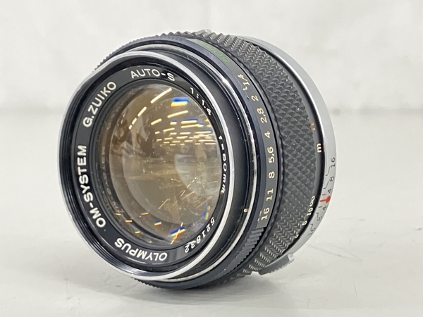 OLYMPUS G.ZUIKO AUTO-S 1.4 50mm カメラ レンズ ジャンク K8701963の画像1
