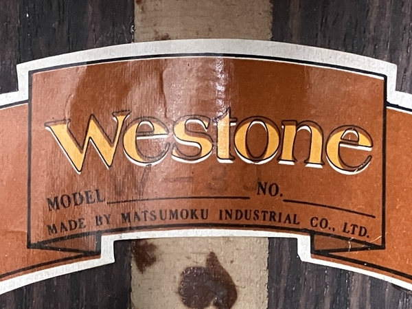 【動作保証】westone W-30 アコースティック ギター ケース付 中古 Y8670098_画像3