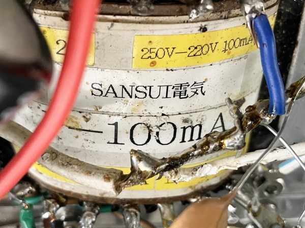 自作真空管アンプ SANSUI 100ma OPT-5S Sugano C-512 音響 オーディオ ジャンク W8719780の画像9