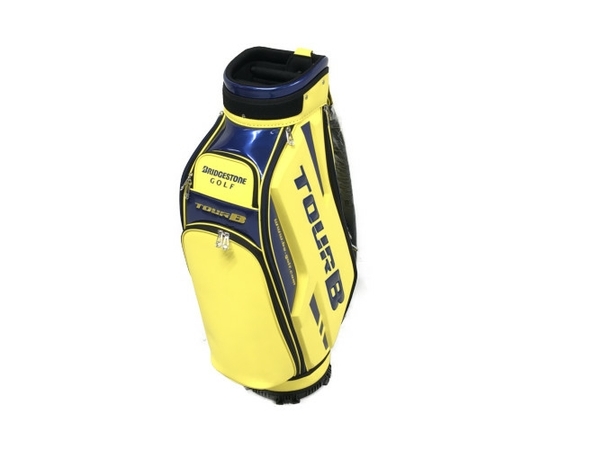 【動作保証】BRIDGESTONE TOUR B キャディ バッグ 6分割 ゴルフ スポーツ 趣味 中古 美品 F8683938_画像1