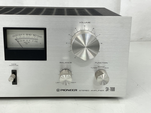 【初期動作保証】PIONEER STREO AMPLIFIER SA-7600 パイオニア プリメインアンプ 音響機材 オーディオ 中古 K8690137_画像7