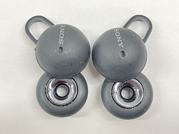 【動作保証】SONY LinkBuds YY2953 ワイヤレスステレオヘッドセット イヤホン グレー ソニー 音響 中古 W8701598_画像4