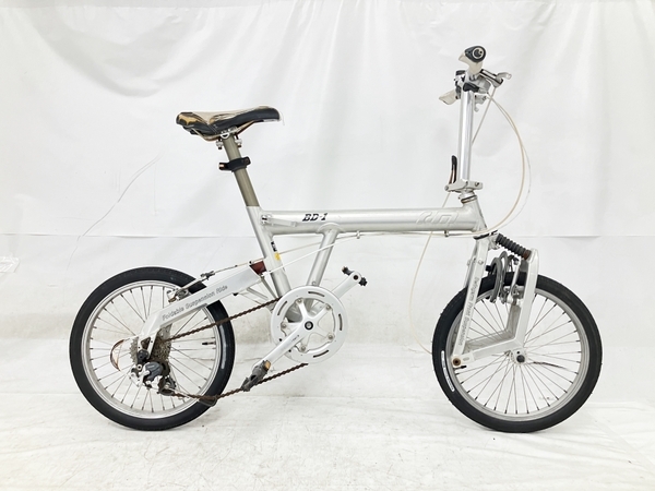 【動作保証】R&M BD-1 capreo 折りたたみ自転車 ミニベロ カプレオ ライズアンドミューラー 自転車 ジャンク 楽W8678768の画像1