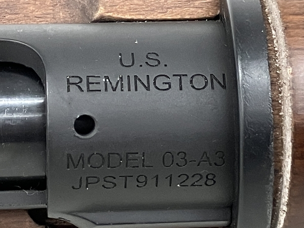 【動作保証】メーカー不明 US REMINGTON MODEL 03-A3 JPST911228 ボルトアクション ライフル エアーコッキング エアガン 中古 K8670217の画像3