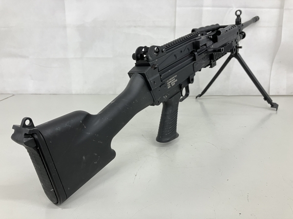 【動作保証】FN HERSTAL FNハースタル MINIMI ミニミ M249 5.56mm 樹脂フレーム 軽機関銃 電動ガン エアガン トイ サバゲー 中古 K8670186の画像10