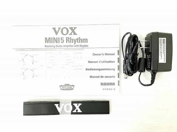 【動作保証】VOX MINI5-RM MINI5 Rhythm リズム機能付き ギターアンプ 音響機材 ヴォックス 中古 O8712081の画像3