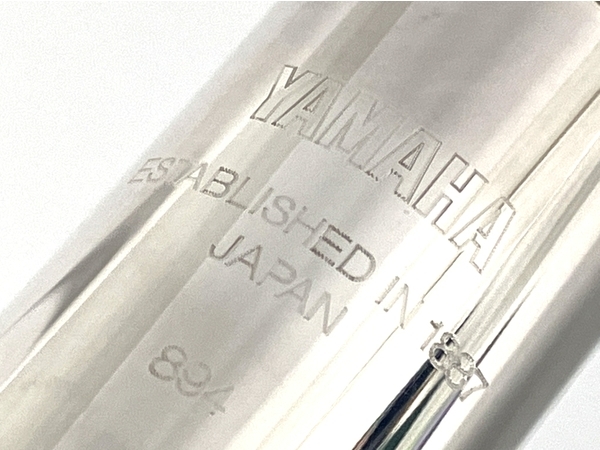 YAMAHA YFL-894H フルート H足部管モデル 925総銀製 ヤマハ ハードケース付き 中古 良好 Y8716719の画像3