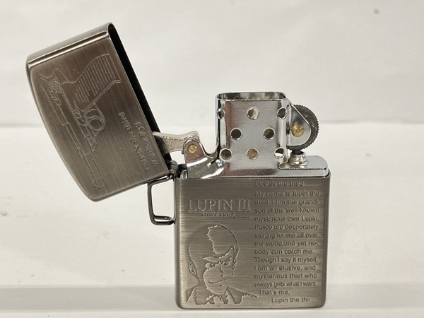 【動作保証】LUPIN III ルパン三世 GUN ACTION ZIPPO ジッポ ライター 中古 W8714612の画像6