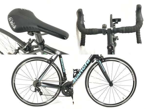 【引取限定】BIANCHI IMPULSO 2018年モデル 55サイズ シマノ105 ビアンキ 自転車 趣味 サイクリング 中古 直 F8661810の画像3