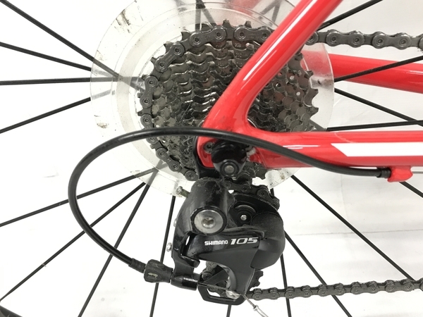 【引取限定】TREK EMONDA ALR5 SHIMANO 105 Viper Red ロードバイク トレック エモンダ 2018 自転車 趣味 サイクリング 中古 直 F8661811_画像4