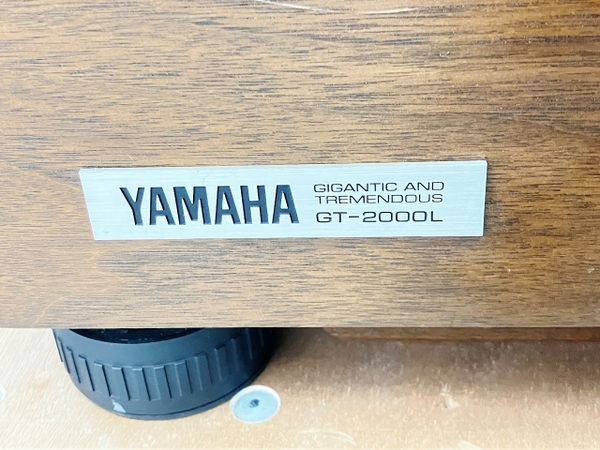 【動作保証】【引取限定】YAMAHA GT-2000L レコードプレイヤー トーンアーム YA-39 ヤマハ 音響機材 中古 良好 直 W8634470_画像10