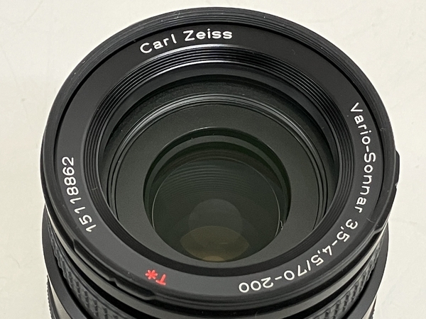 【動作保証】CONTAX コンタックス Carl Zeiss Vario-Sonnar 70-200mm F3.5-4.5 カメラレンズ 中古 K8717882の画像5