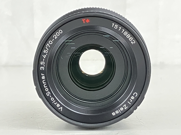 【動作保証】CONTAX コンタックス Carl Zeiss Vario-Sonnar 70-200mm F3.5-4.5 カメラレンズ 中古 K8717882_画像3