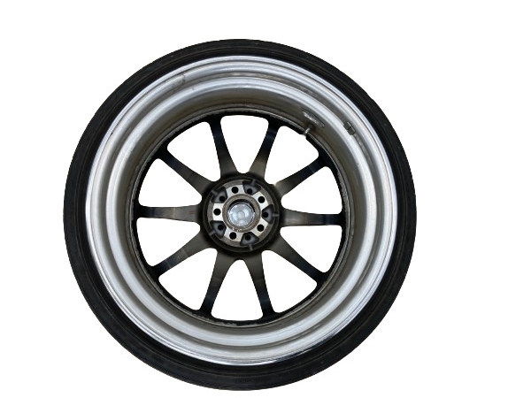 【引取限定】WORK EMOTION ZR10 2P 225/35R19 ホイールタイヤ 19インチ 4点セット 中古 直 B8557202の画像6