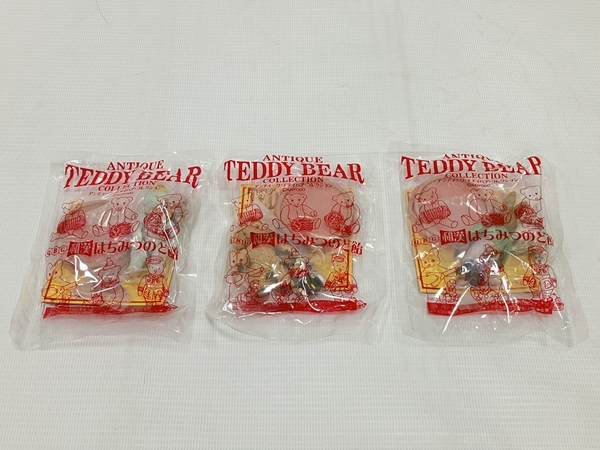 海洋堂 和漢はちみつのど飴 ANTIQUE TEDDY BEAR COLLECTION 第2弾 全9種 12個 被り有り フィギュア 中古 H8709381の画像4