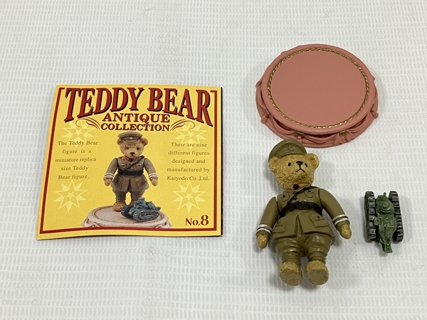 海洋堂 和漢はちみつのど飴 ANTIQUE TEDDY BEAR COLLECTION 第2弾 全9種 12個 被り有り フィギュア 中古 H8709381の画像9