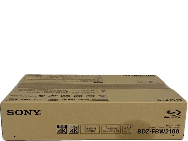 【動作保証】SONY bdz-fbw2100 ブルーレイレコーダー 映像機器 ソニー 未使用 S8724370_画像3