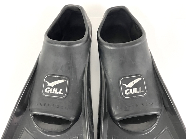 【初期動作保証】GULL SUPER MEW フィン フルフット M 24cm ダイビング用品 スーパーミュー 中古 Y8700319の画像4