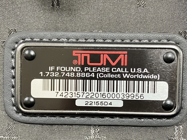TUMI トゥミ 22155D4 ショルダー ブリーフ ビジネス バッグ ファッション 中古 良好 H8703460_画像9