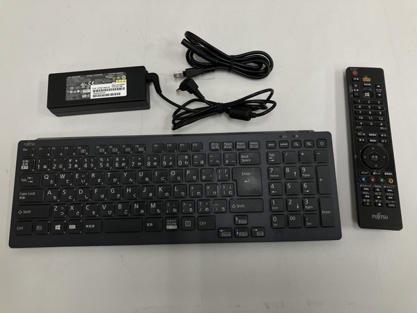 【動作保証】FUJITSU FMV ESPRIMO 一体型 パソコン 23.8 型 FMVF77D1B i7-8750H 8GB HDD 1TB Win11 中古 M8689918の画像7