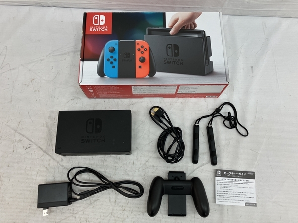 【動作保証】Nintendo HAC-001 Switch スイッチ ゲーム機 家庭用 任天堂 中古 C8706743_画像3