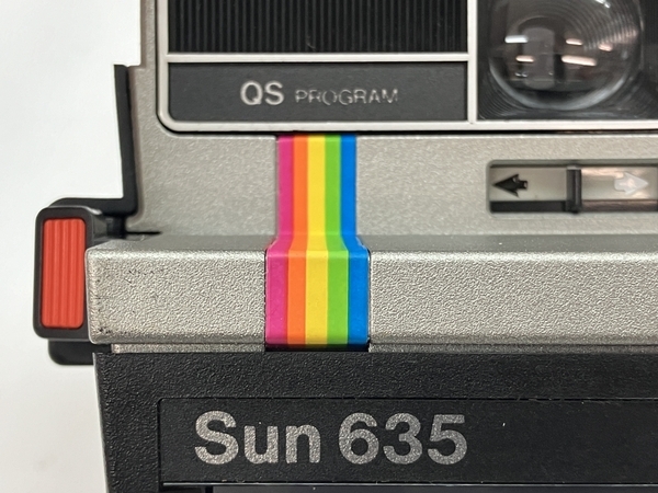 Polaroid ポラロイド Sun635 QS インスタント カメラ フィルム 本体のみ ジャンク C8697952の画像10