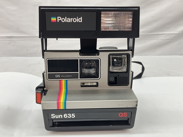 Polaroid ポラロイド Sun635 QS インスタント カメラ フィルム 本体のみ ジャンク C8697952の画像2