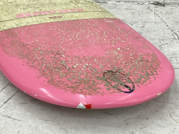 【引取限定】サーフボード サーフテック ドナルドタカヤマ 9.6 インザ ピンク サーフィン マリンスポーツ 中古 直N8695873の画像2